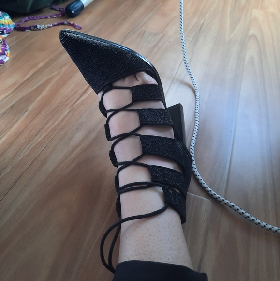 SENSO "Taffy" strappy lace up heel sz 8 AU - Picture 3 of 10